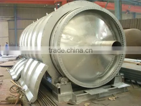 High Quality Scrap Rubber Pyrolysis Plant/machine/equipment