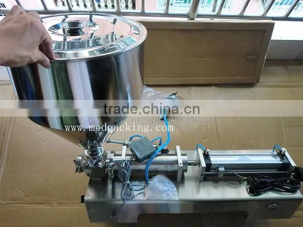 10-300ml Single Head Cream Pneumatic Filling Machine