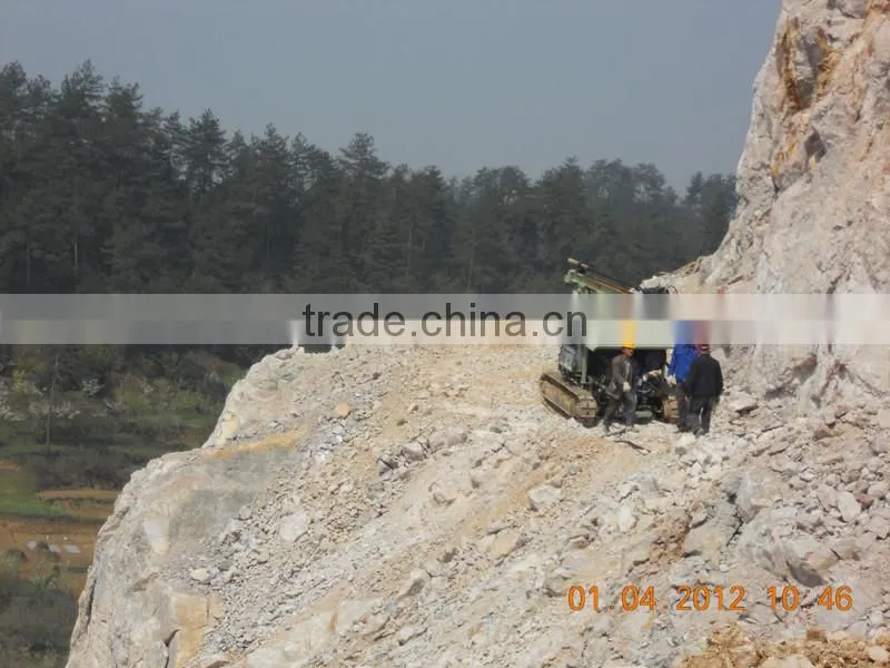 hydraulic borehole crawler down the hole drilling rig CTQ-Z115Y