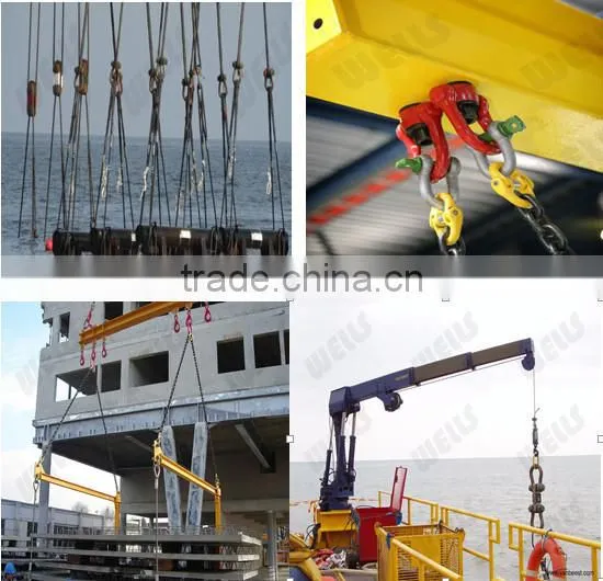 Alloy steel Galvanized Forged Bow Shackle BS3032