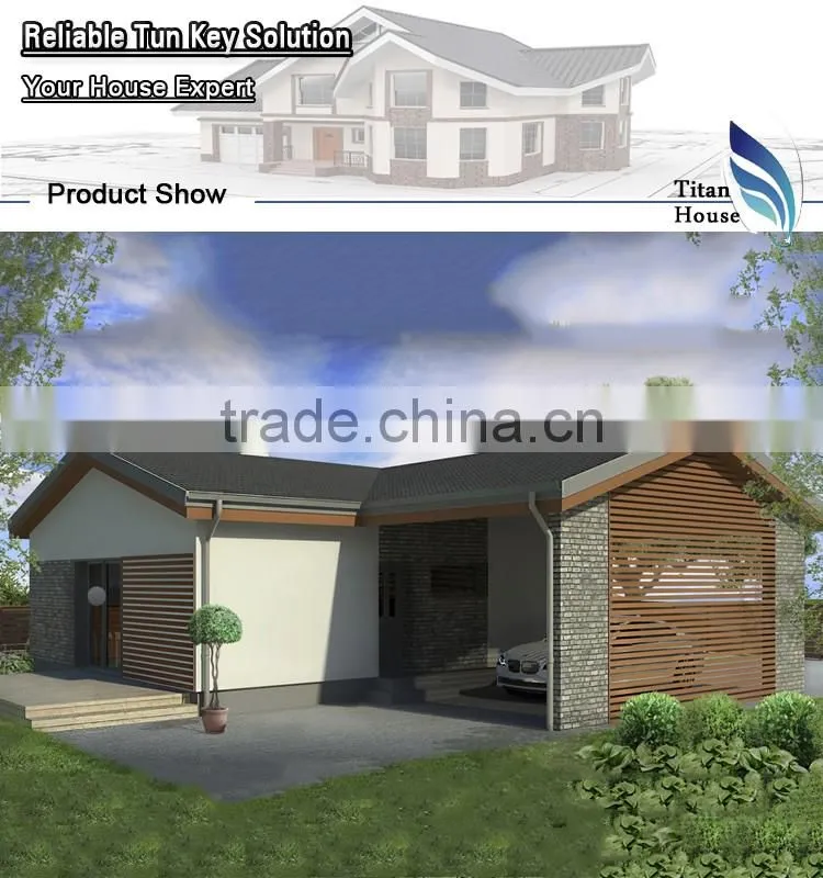 80 Square Meter Prefab Villa Houses Made in China