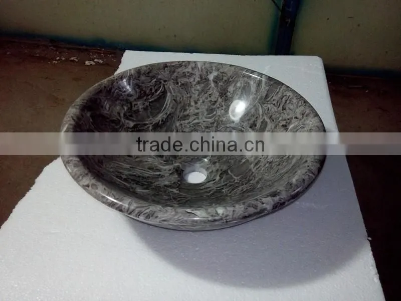 High quality of brown bowel sink for bathroom and countertop