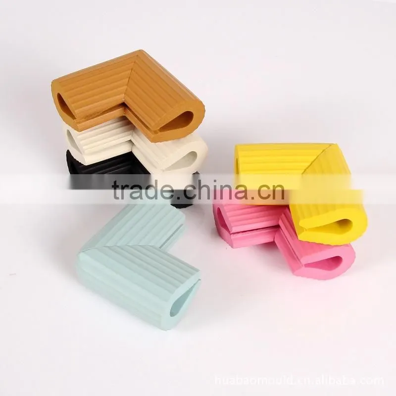 M026 safety baby product plastic stripe U corner edge guard