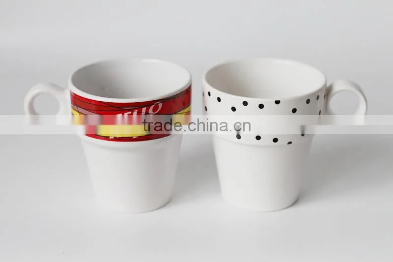 ceramic mug with spoon