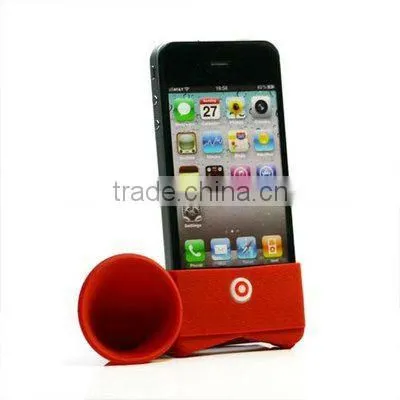 silicone amplifier for iphone stand