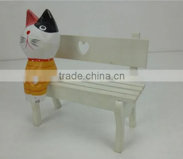 ZAKKA do old mini wooden chair toy,Shooting props,mini bar furniture