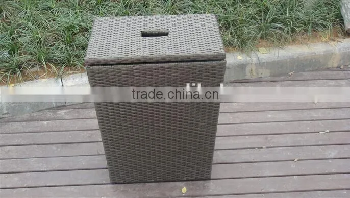 Handmade outdoor dustbin
