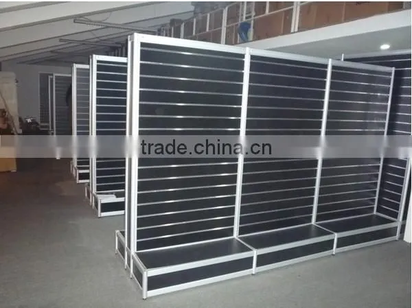 Free standing Slatwall Display/ Manufacturer with 20years experience
