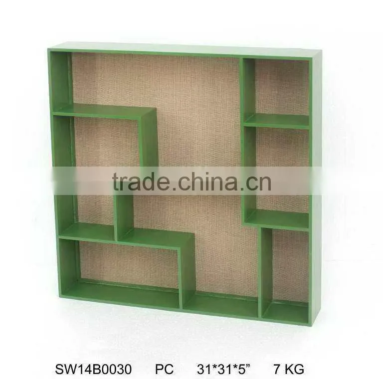 wood corner shelf for home