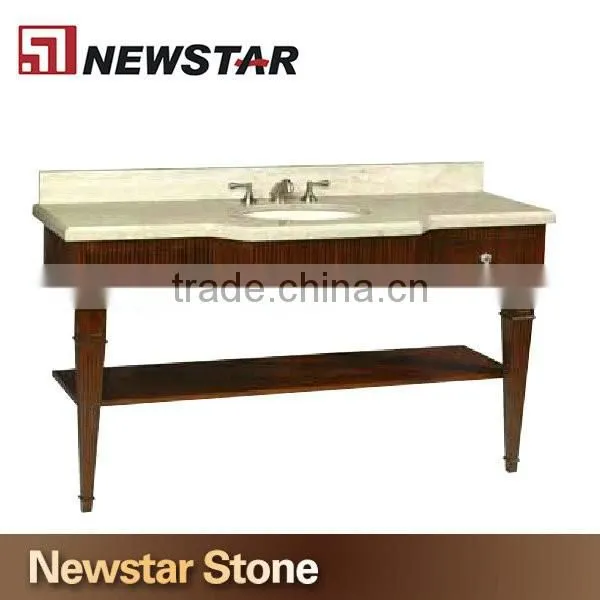 Hotel wall mounted wood vanity base
