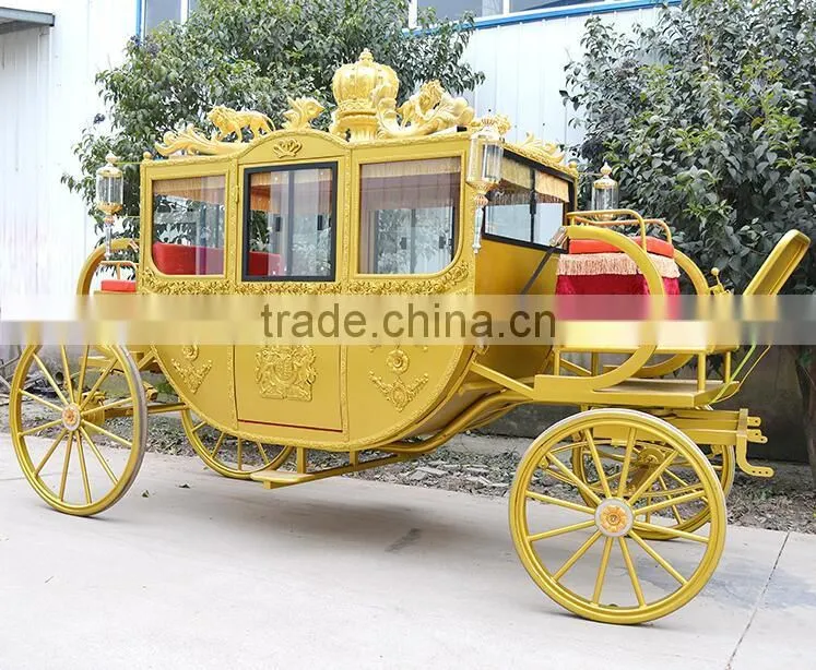 Cinderella horse carriage cake stand wedding car carriage(BG11-M096)