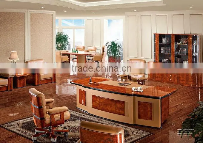 Compact computer desk, Elegant executive office furniture(BF08-0210)