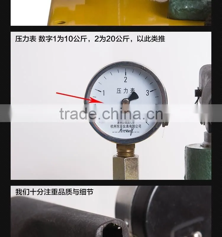 Export promotion Engineering Manual hydraulic test pump / Manual hydrostatic pressure test pump