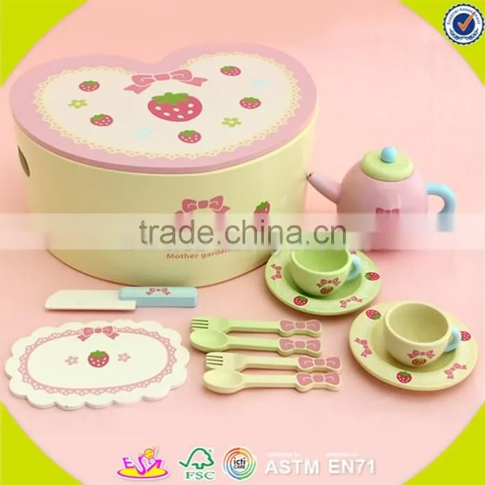 wholesale baby wooden desserts cake toy, popular kids wooden desserts cake toy, lovely children wooden birthday cake W10B102