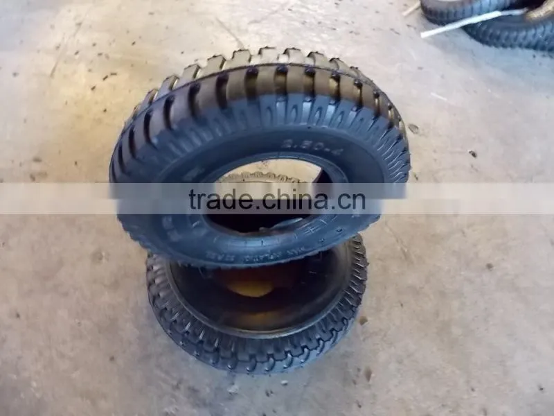 8inch LUG pattern trolley tire 2.50-4