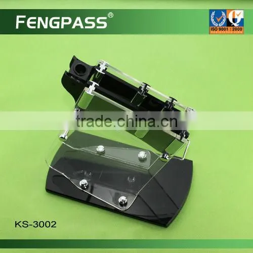 Acrylic knife stand for kitchen knife set (554-355-389)
