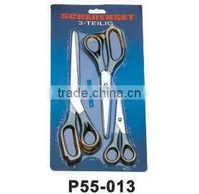 Stainless steel pizza scissor set with PP handle