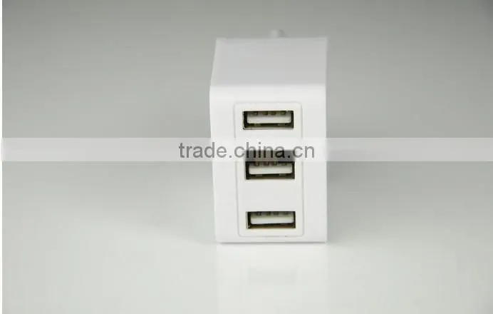 5V3.1A 3usb port power usb charger