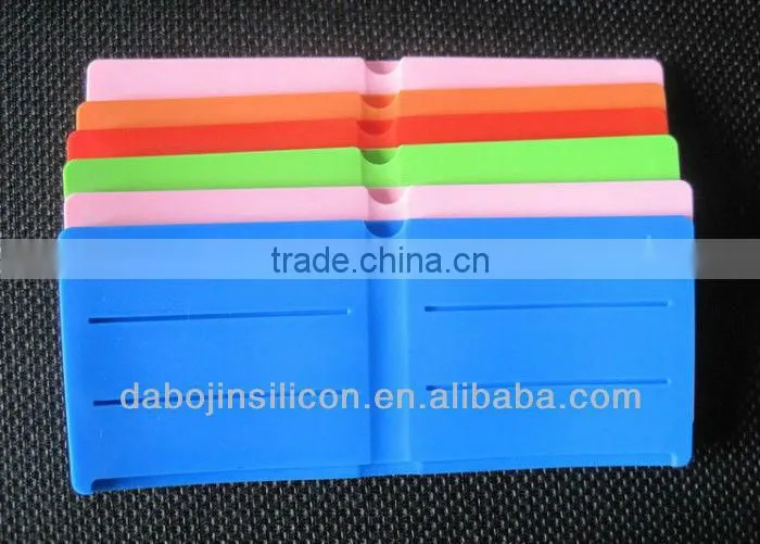 promotional silicone wallet silicone lady wallet