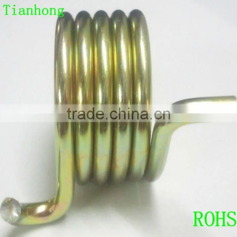 Industrial Torsion Springs with zinc plating