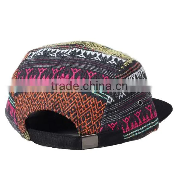Custom Hat Blank 5 Panel Camp Cap,5 Panel