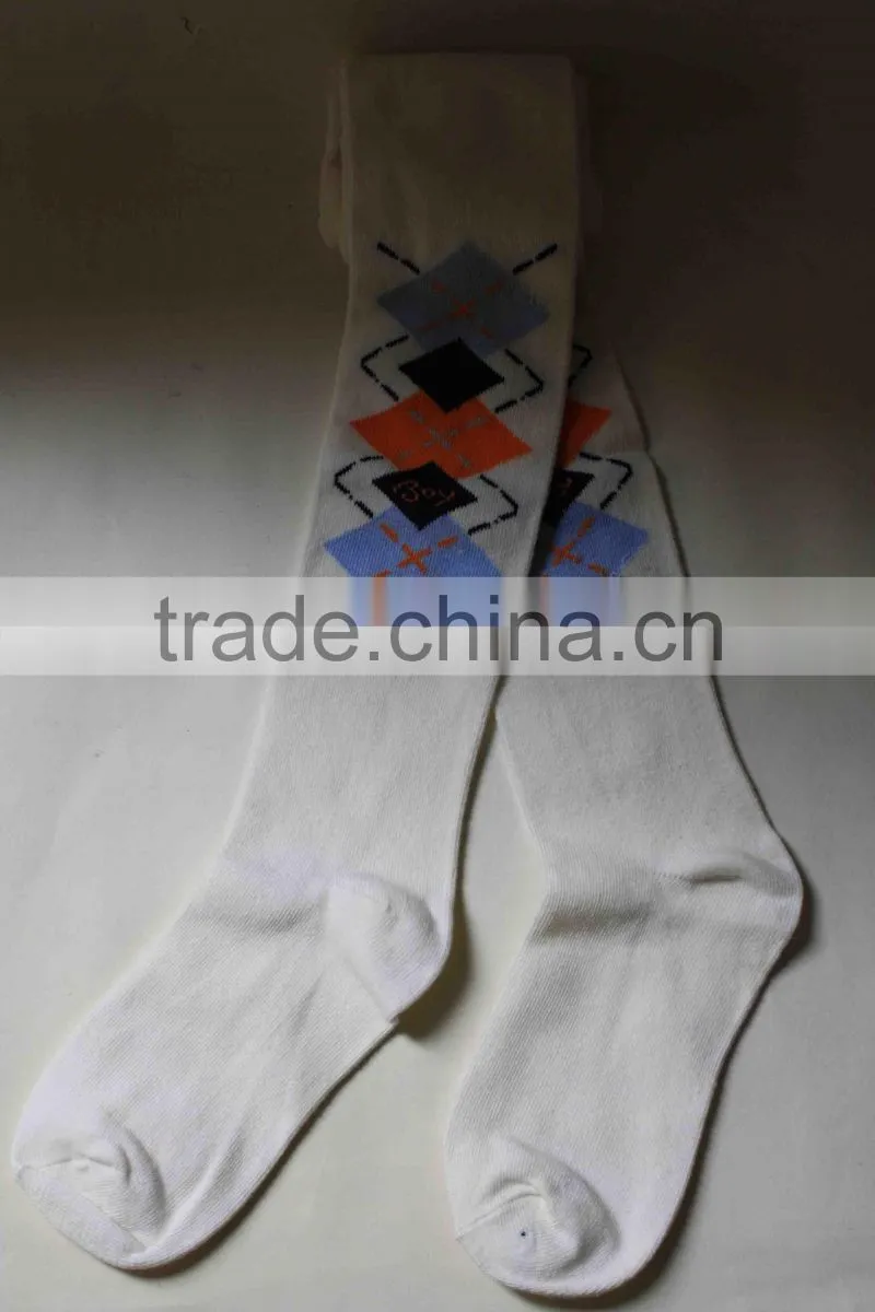 Kids argyle tights, knitted pantyhose tights