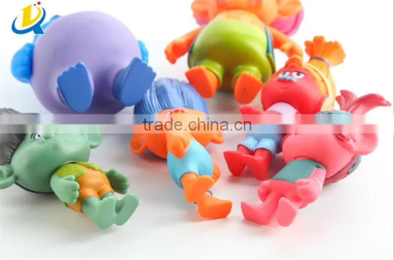 popular hairy little troll doll figure trolls pen topper gift for kids toy