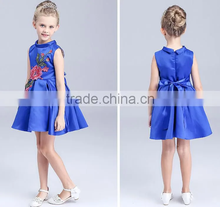 2016 new girl dress embroidered puffy pettiskirt princess skirt summer
