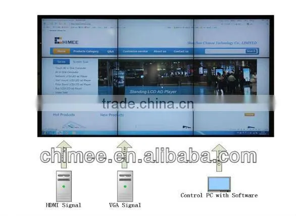42'' Power Saving LCD Wall System Indoor(1920*1080 resolution,16:9,40''-82'')