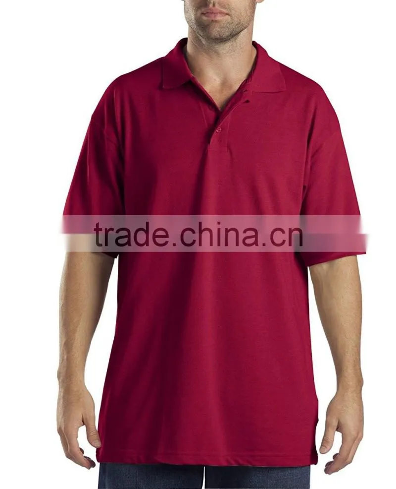 Hot sell 100% cotton polo shirt workwear polo t shirt uniform