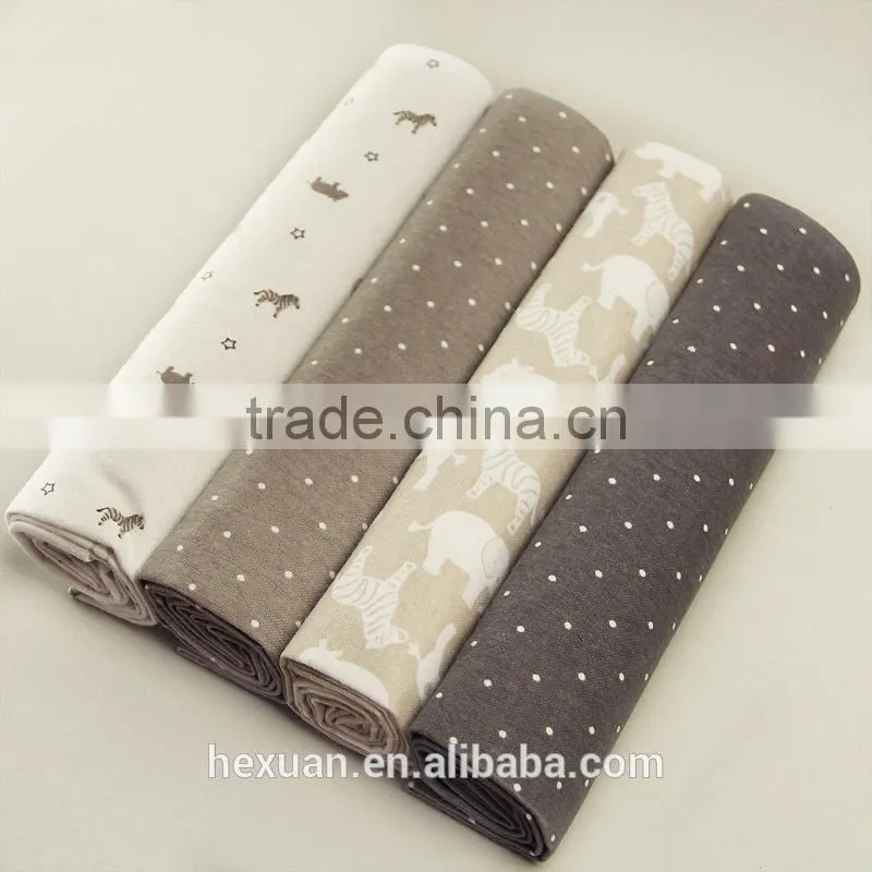 OEM factory or stocked designs 102*76cm Baby Receiving Blanket, Flannel Blanket, 100% Cotton Baby Blanket