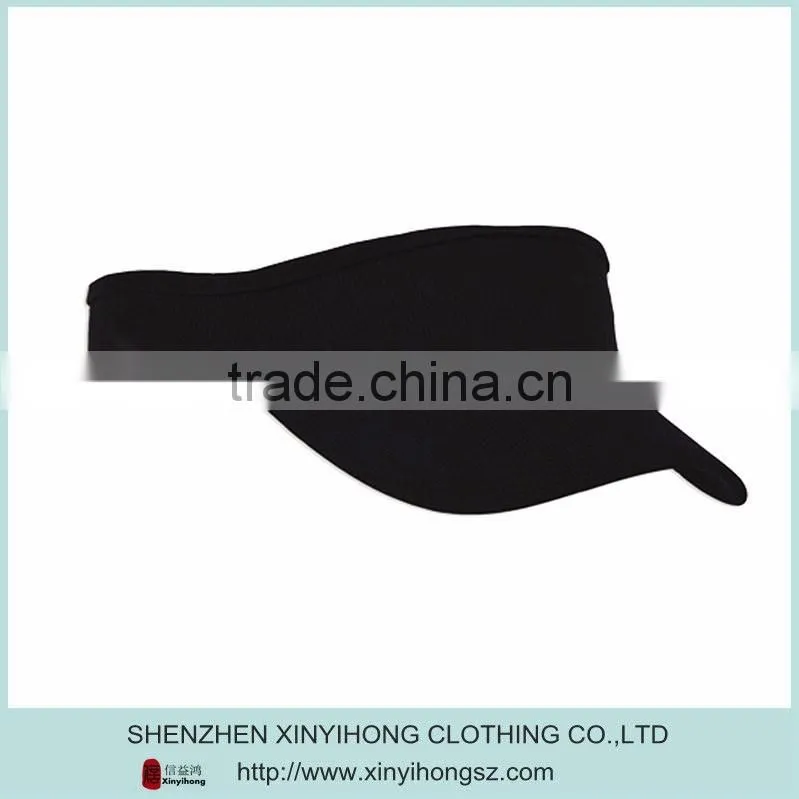 100% polyester mesh golf visors caps