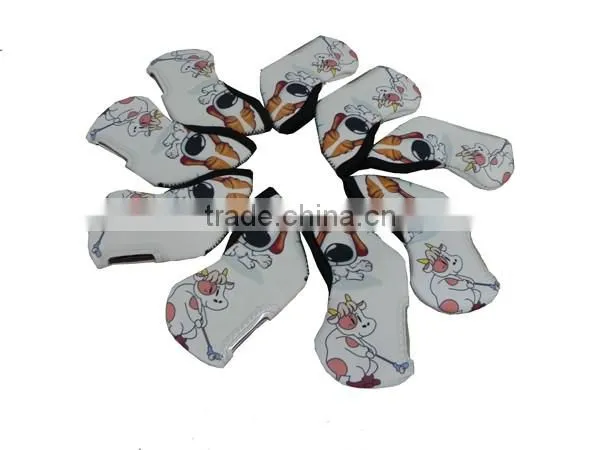 New deisgn Custom Neoprene golf iron headcover set