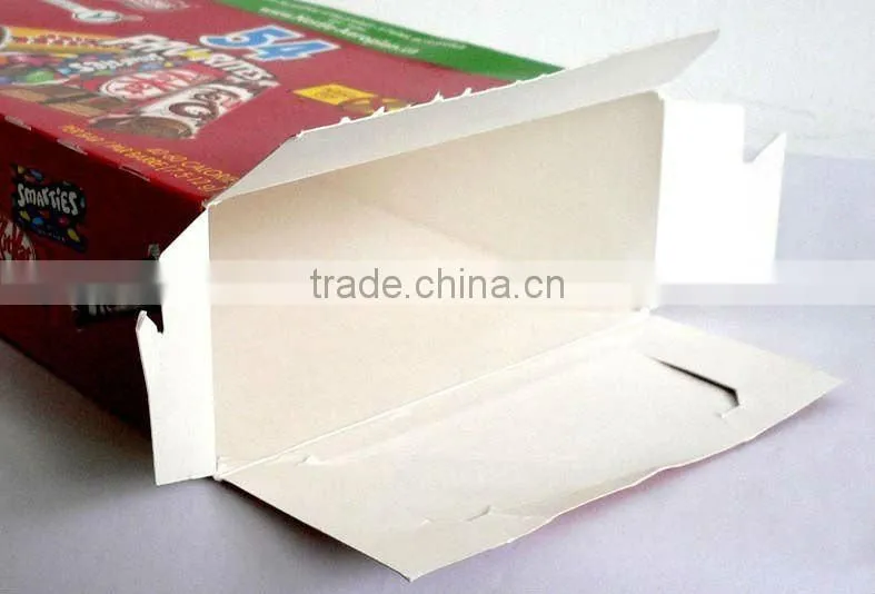 tear open for candy packaging box