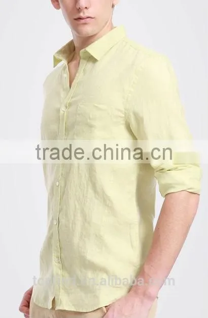 New style Linen and cotton shirt