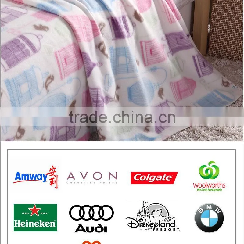 high quality plain yellow twin size ultrasonic air condition quilt