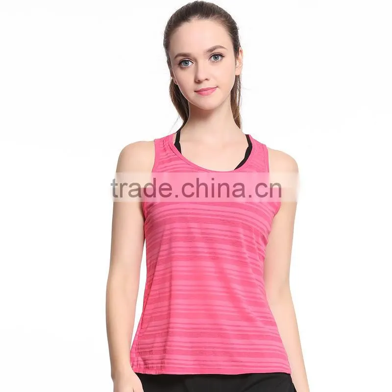 Women Gym Workout Athletic Vest Fitness Yoga Sleeveless Tops