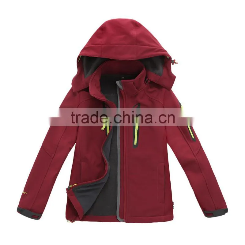 unisex fleece children jackets for height 130-170cm