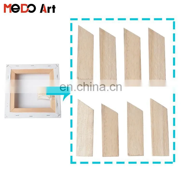 100% Cotton Blank Stretched Canvas