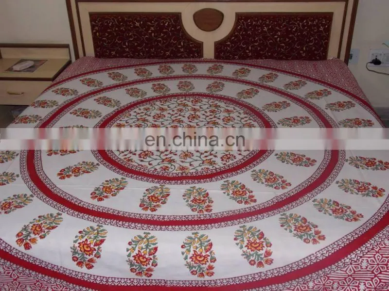 indian printed tapestry wholesale Wall Decorative Bedsheet