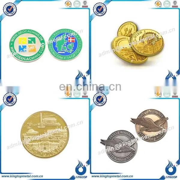 high quality custom coin,metal fake gold cion