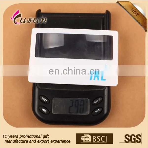 BSCI paper material customized branded magnifying glass