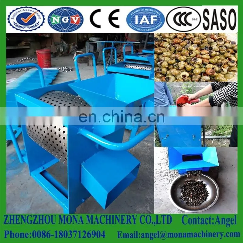 Clam shell and meat separator processing line/machine