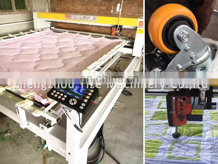 Computerized high speed single needle head quilting machine for sale