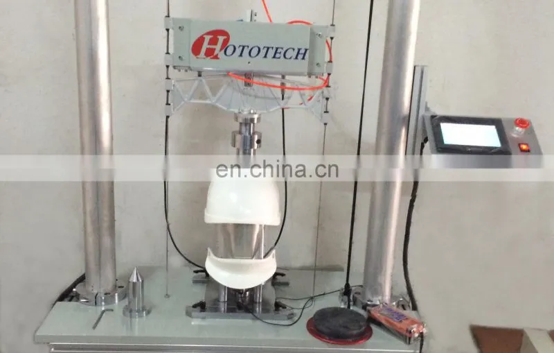 Safety helmet drop testing machine for EN 397 and GB2812 standard