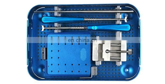 Competitive Price Instruments for Spine Surgery Peek Cervical Cage Instrument Set Spine Surgery Implants Spinal Fixation