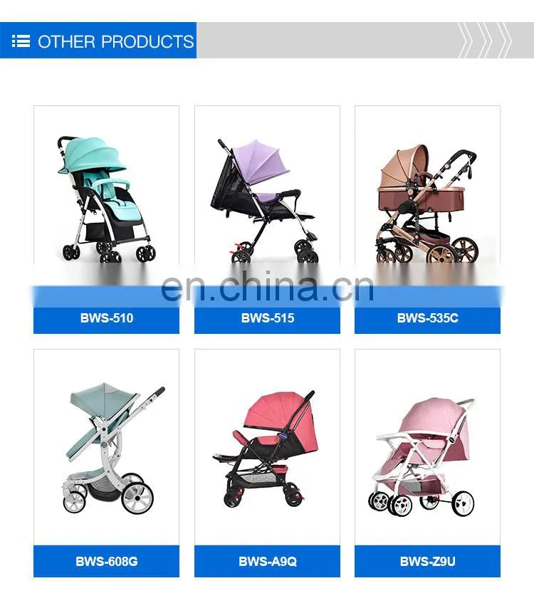 Wholesale cheap travel system luxury baby stroller 3 in 1 with carrycot and carseat