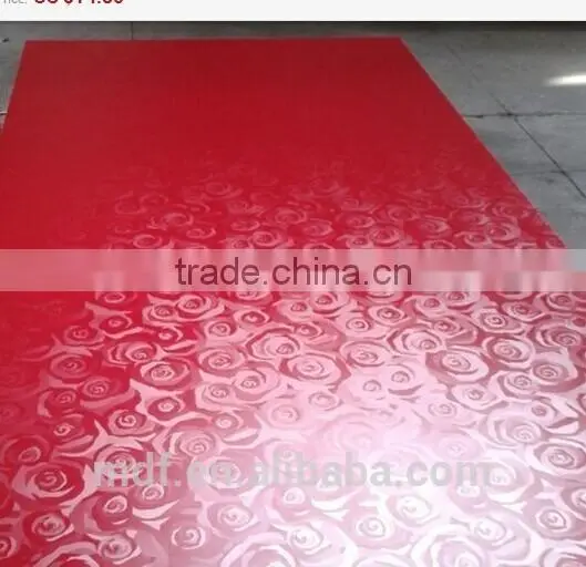 embossed melamine mdf board