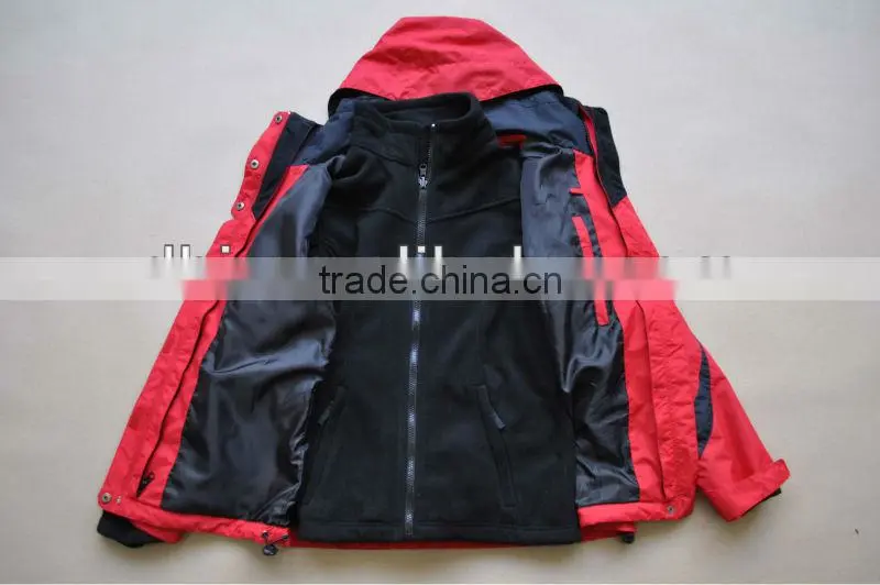 Waterproof 3 in 1 Jacket Men style