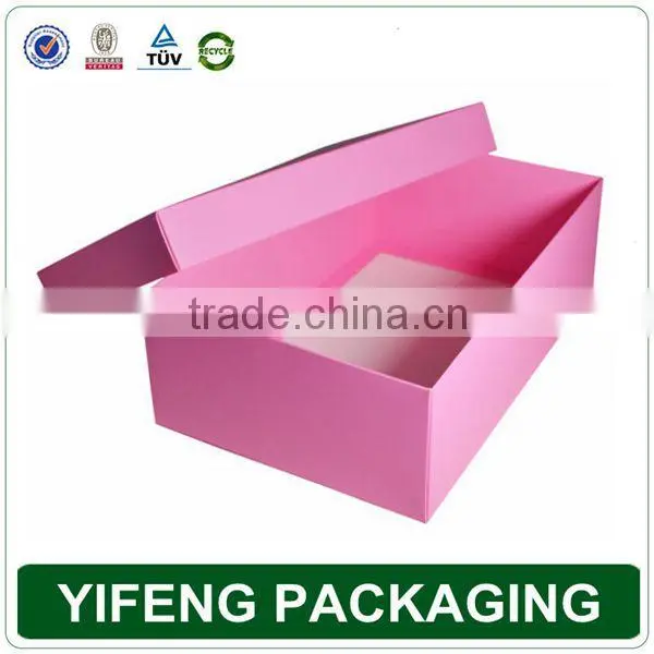 Floral Printed Dress Handmade Paper Gift Box For Wedding Dress